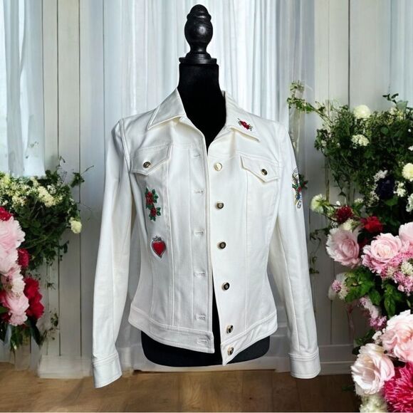 Escada Embriodered True Love Jacket (EU 38/US 6) - Picture 1 of 13
